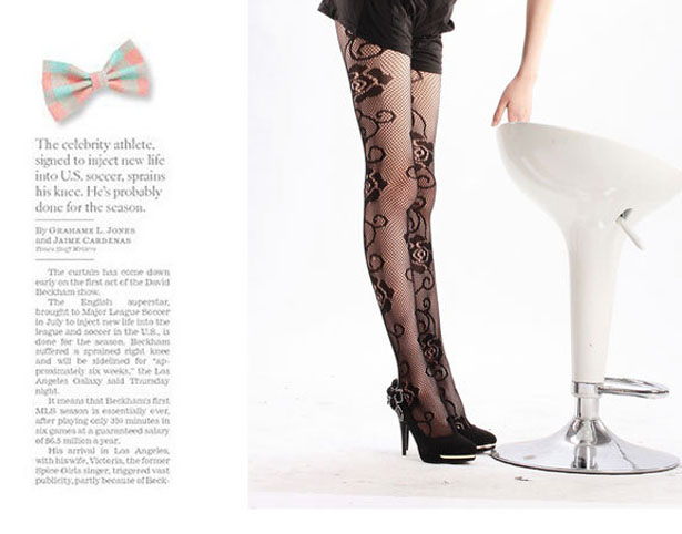 Velvet-jacquard-stockings-roses-stores-Leggings