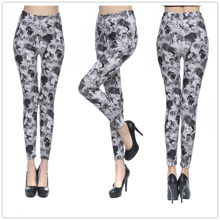 Women-flowers-leggings-wholesale