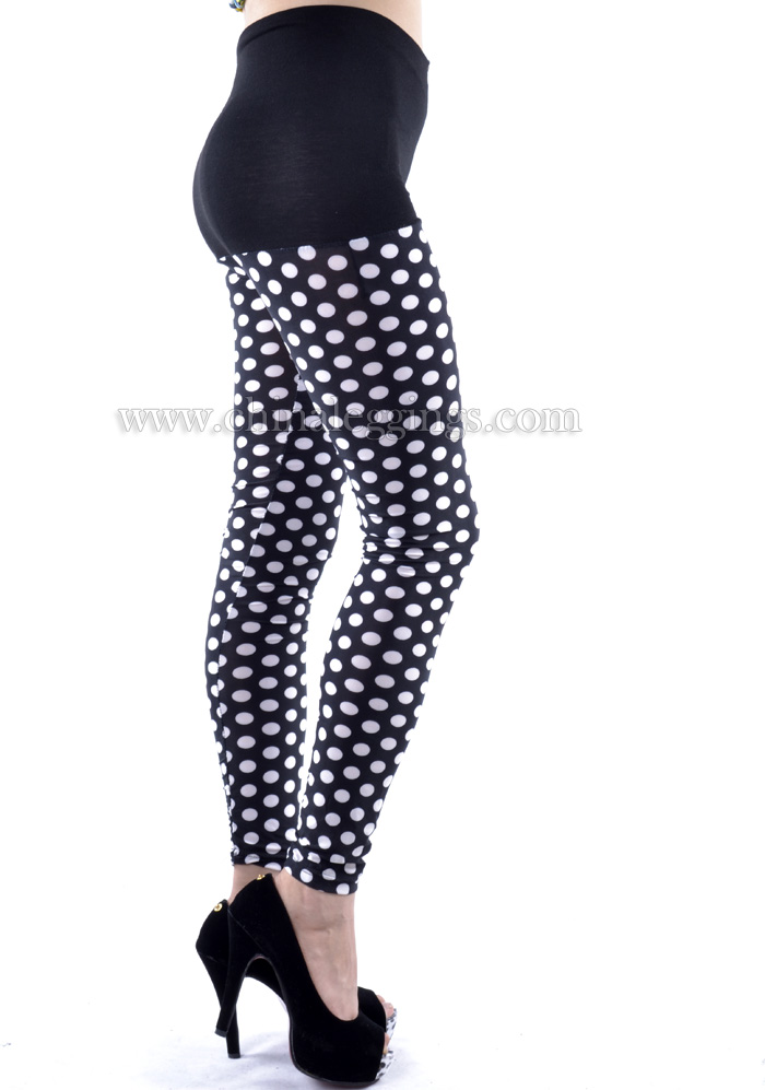 high-waist-Dot-woman-Leggings