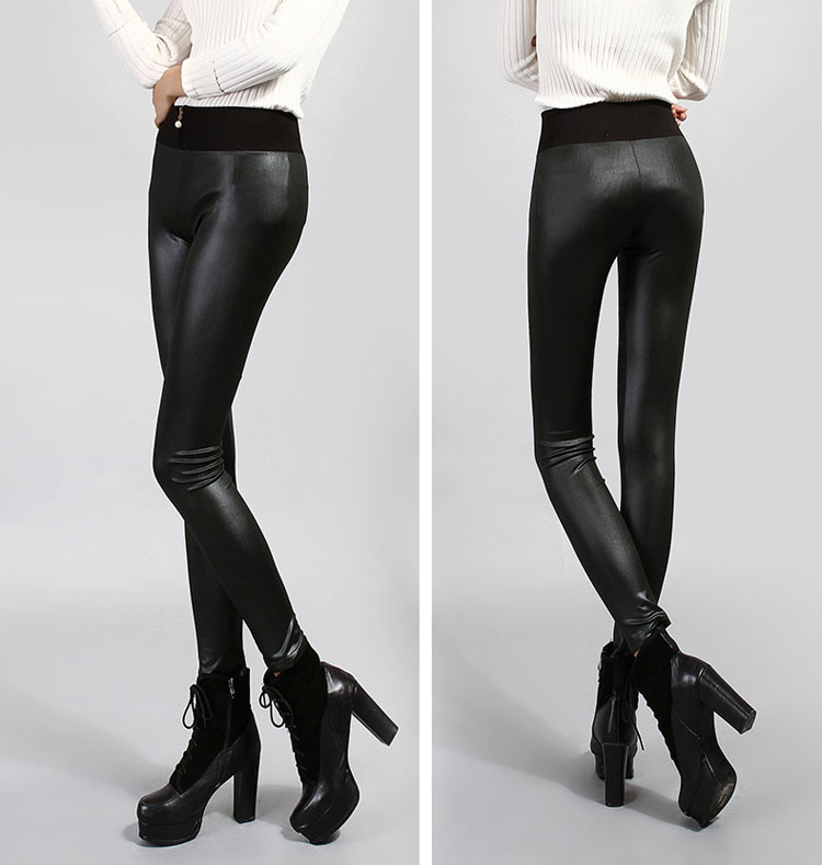 igh-waisted-leather-leggings-wholesale